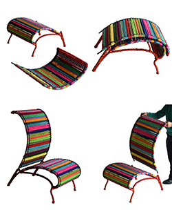 Katran Flamenco Foldable Chair 